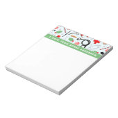 Kerstfeestdag Notitieblok (Gedraaid)