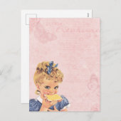 kerstfeestdag om brood te eten feestdagenkaart (Voorkant / Achterkant)