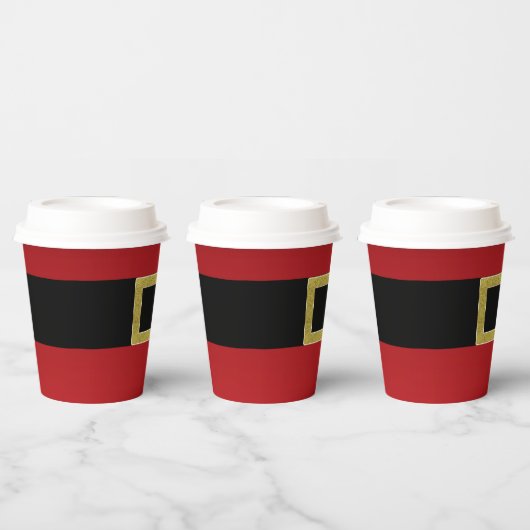 Kerstfeestdag Papieren Bekers (Multi)