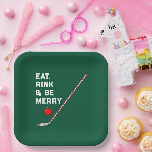 Kerstfeestdag Papieren Bordje (Feest)