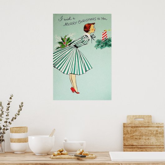  kerstfeestdag poster (Keuken)