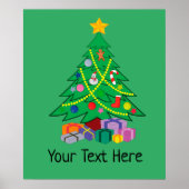 Kerstfeestdag Poster (Voorkant)