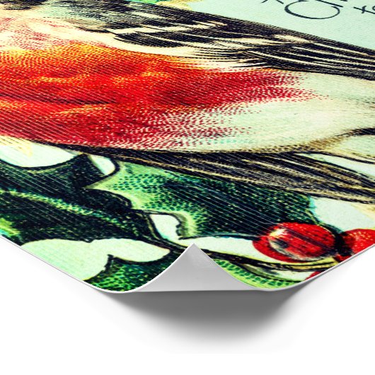  kerstfeestdag poster (Hoek)