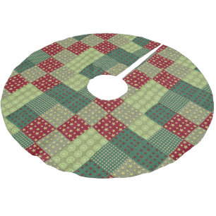 kerstfeestdag - Quilt Pattern Tree Skirt Kerstboom Rok