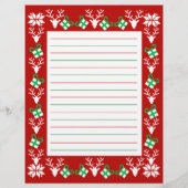 Kerstfeestdag — Recippapier (Achterkant)