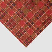 Kerstfeestdag, rood en gouden spelden tissuepapier (Detail)