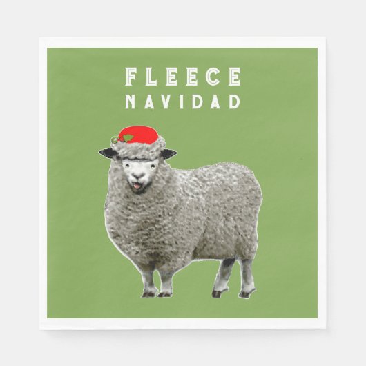 Kerstfeestdag Servet (Voorkant)