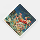  kerstfeestdag servetten (Hoek)