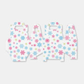 Kerstfeestdag Snowflake Patroon Bedankdoosjes (Uitgevouwen)