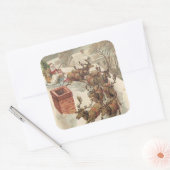 Kerstfeestdag  sticker (Envelop)