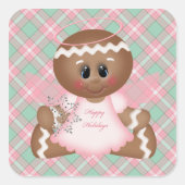 kerstfeestdag Sticker (Voorkant)