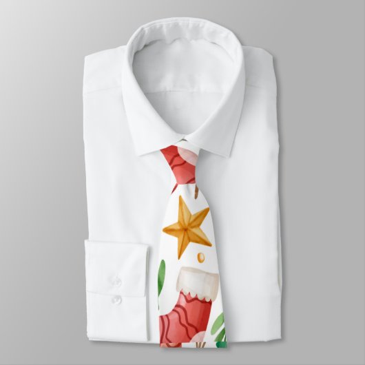 Kerstfeestdag Stropdas (Gebonden)