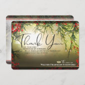 Kerstfeestdag Sympathie Kaart (Voorkant / Achterkant)