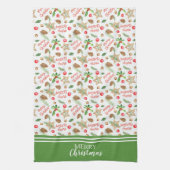 Kerstfeestdag Theedoek (Verticaal)