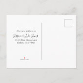 Kerstfeestdag Verplaatsende aankondiging We zijn v (Achterkant)