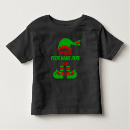  kerstfeestdag voor Elf-familie Kinder Shirts