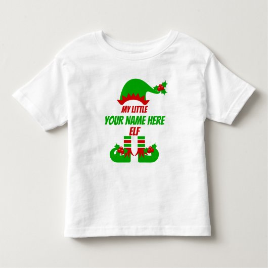  kerstfeestdag voor Elf-familie Kinder Shirts (Voorkant)