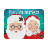 Kerstfeestdag voor Kerstmis en Kerstmis Magneet (Horizontaal)