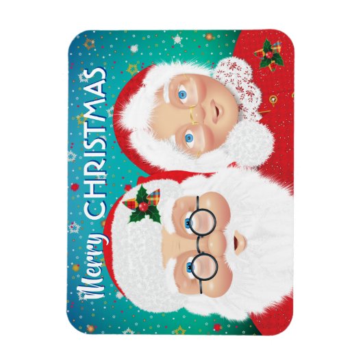 Kerstfeestdag voor Kerstmis en Kerstmis Magneet (Verticaal)