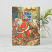  kerstfeestdag voor kerstmis feestdagenkaart (Staand voorkant)