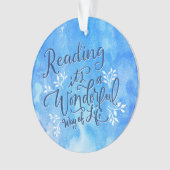 Kerstfeestdag voor lezingen ornament (voorkant)