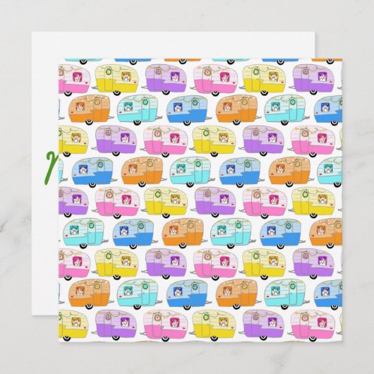 Kerstfeestdag voor snelle kerst-retroactieve RV-tr (Voorkant / Achterkant)