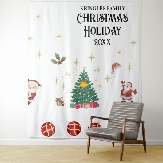 Kerstfeestdag Wandkleed (In situ)