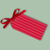 Kerstfeestdag Waterverf Merry Mistletoe Cute Cadeaulabel