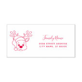 Kerstfeestdag: zelfinkend stempel (Design)