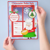 kerstfeestdagen — aangepaste brochure (Hand)