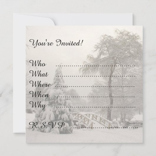 Kerstfeestdagen Aangepaste feestkaarten Kaart (Achterkant)