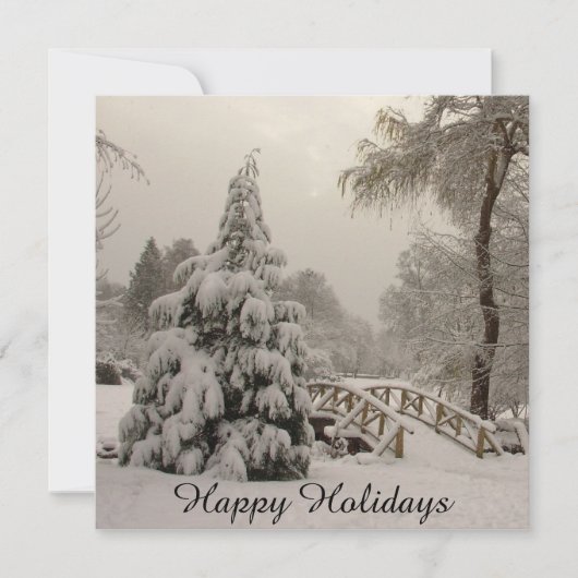 Kerstfeestdagen Aangepaste feestkaarten Kaart (Voorkant)