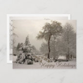 Kerstfeestdagen Aangepaste feestkaarten Kaart (Voorkant / Achterkant)