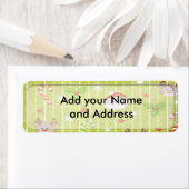 kerstfeestdagen Adresetiketten Etiket (Insitu)