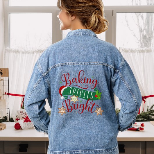 kerstfeestdagen, bakkerijspirits helder denim jacket