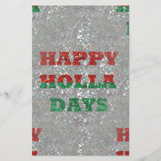kerstfeestdagen briefpapier (Voorkant)
