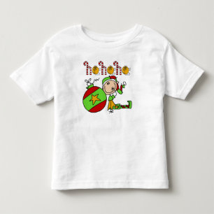kerstFeestdagen Festive Cute Kinder Elf Shirts