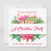 Kerstfeestdagen Kaart (Voorkant)