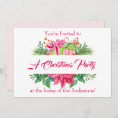 Kerstfeestdagen Kaart (Voorkant / Achterkant)