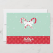 Kerstfeestdagen Koekjesruil Kaart (Achterkant)