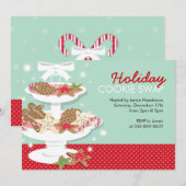 Kerstfeestdagen Koekjesruil Kaart (Voorkant / Achterkant)