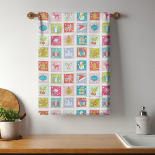 KerstFeestdagen Pastemantsplaat Theedoek