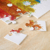 kerstfeestdagen - plezier legpuzzel (Zijkant)