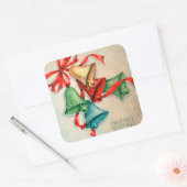  kerstfeestdagen sticker (Envelop)