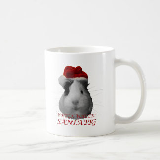 kerstFeestdagen voor kerstmis met Santa Claus Pig Koffiemok