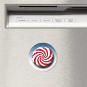 KerstFeestdagen Winterpermint Snoep Magneet (Insitu (Vaatwasser))