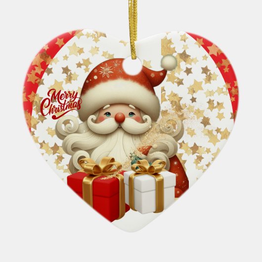 Kerstfeestelijke decoratie ornament (Voorkant)
