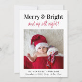 kerstfeestelijke feestelijke feestdag aankondiging (Voorkant)