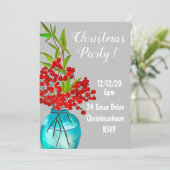 kerstfeestfeest kaart (Staand voorkant)