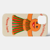 kerstfeestfeestvrouw Case-Mate iPhone case (Achterkant (horizontaal))